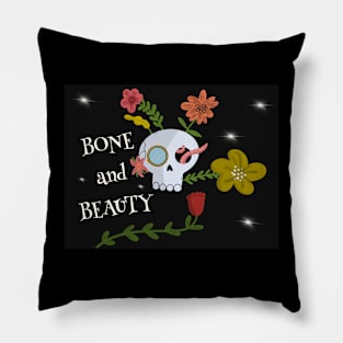 Bone and Beauty Pillow