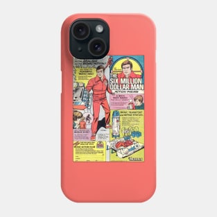 Vintage Six Million Dollar Man Phone Case