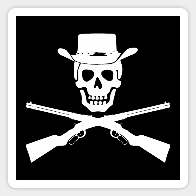 Cowboy Jolly Roger Flag Jolly Roger Pegatina Teepublic Mx