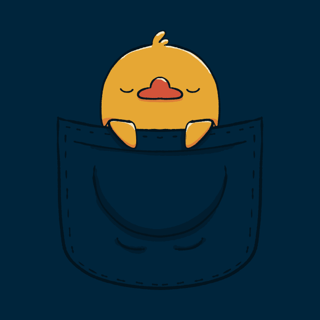 Sleepy Duck Pocket by Tobe Fonseca by Tobe_Fonseca