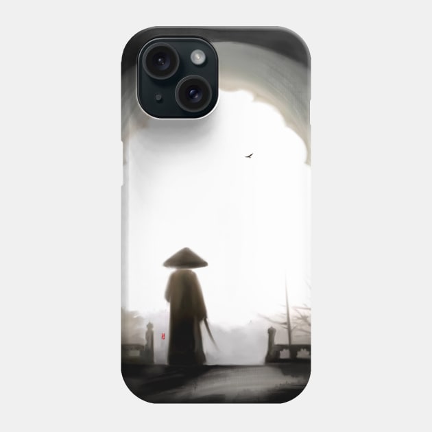 Samurai meditation Phone Case by ILYOart