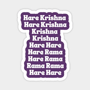 hare krishna chant Magnet