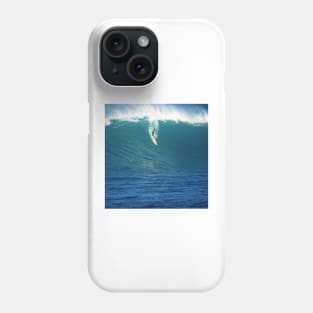 Crazy Day at Waimea Bay Phone Case