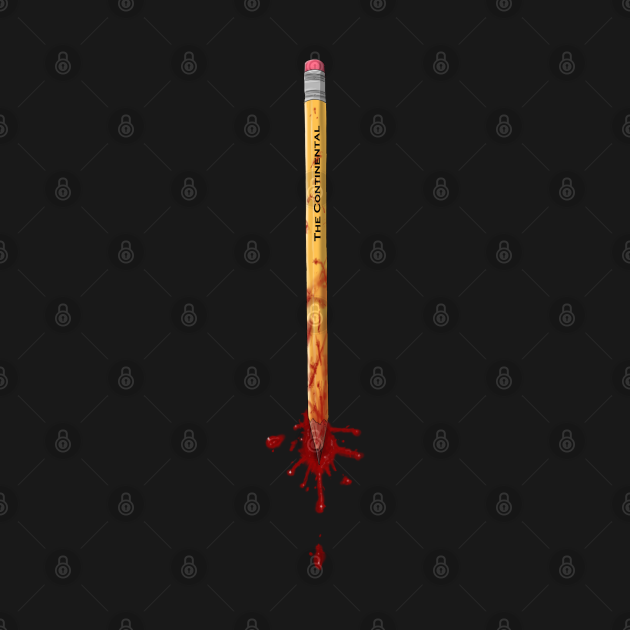 John Wick Pencil John Wick TShirt TeePublic