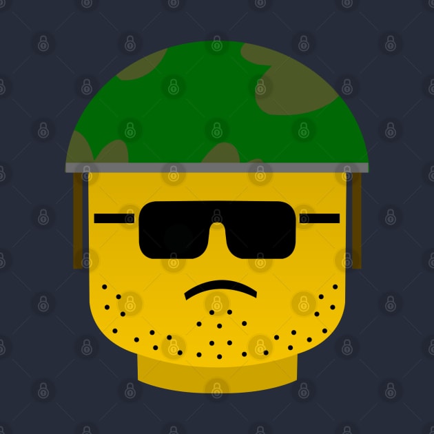 Lego head Soldier by ShockDesign