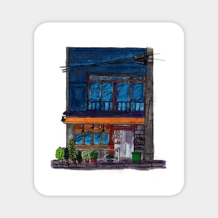 Cozy Storefront Magnet