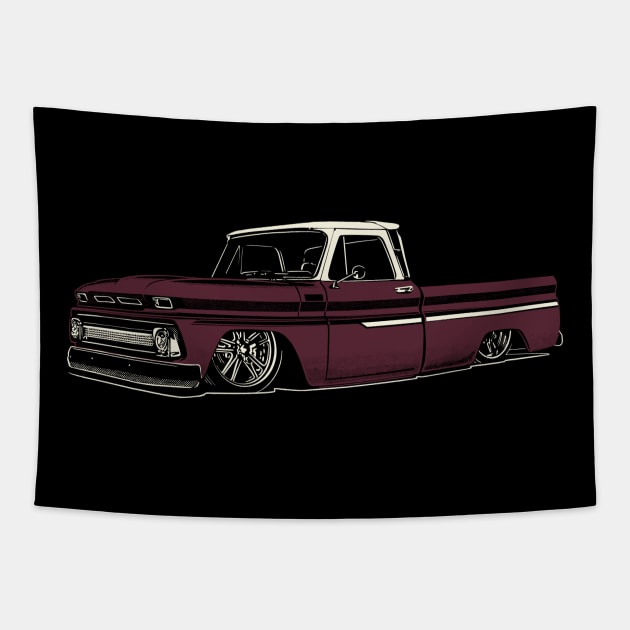 Chevy 65 Tapestry by Saturasi