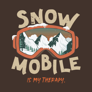 Snowmobile Lover - Winter Sport T-Shirt