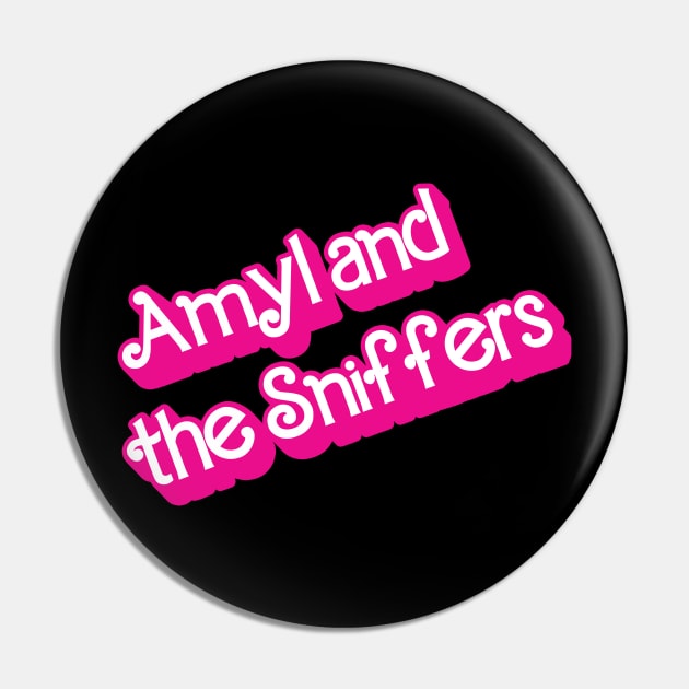 Amyl and the Sniffers x Barbie Pin by 414graphics