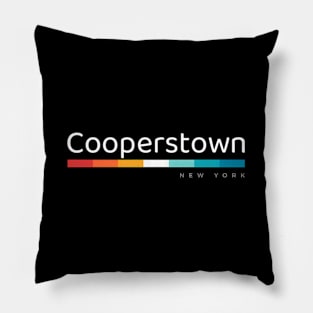 Cooperstown Ny New York Pillow