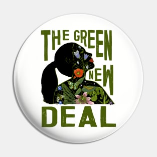 AOC - Green New Deal Pin