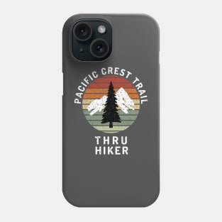 Pacific Crest Trail Thru Hiker Sunset Phone Case