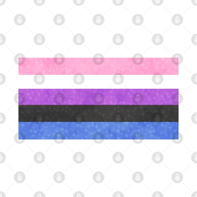 Shimmer Genderfluid Pride Flag by whizz0