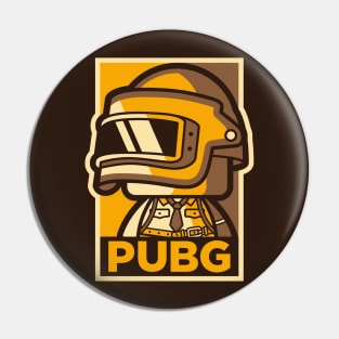 PUBG HOPE Gold Rush Pin