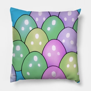 Family Memories: Making Easter Eggs 4 (MD23ETR015) Pillow