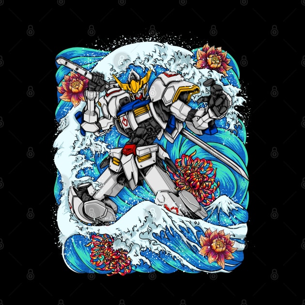 gundam barbatos by opoyostudio