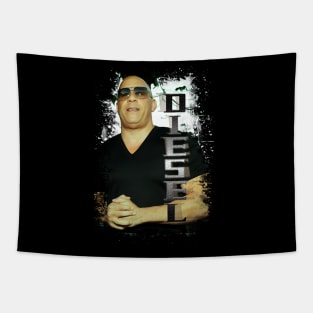 Vin Diesel / High Quality Digital Art Print - 117211215 Tapestry