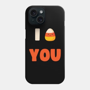 CUTE HALLOWEEN LAZY COSTUME I CANDY CORN YOU Phone Case