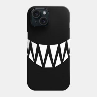 Shark Mouth Mask Design Phone Case