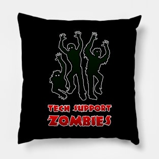 Tech Support Zombies Pillow