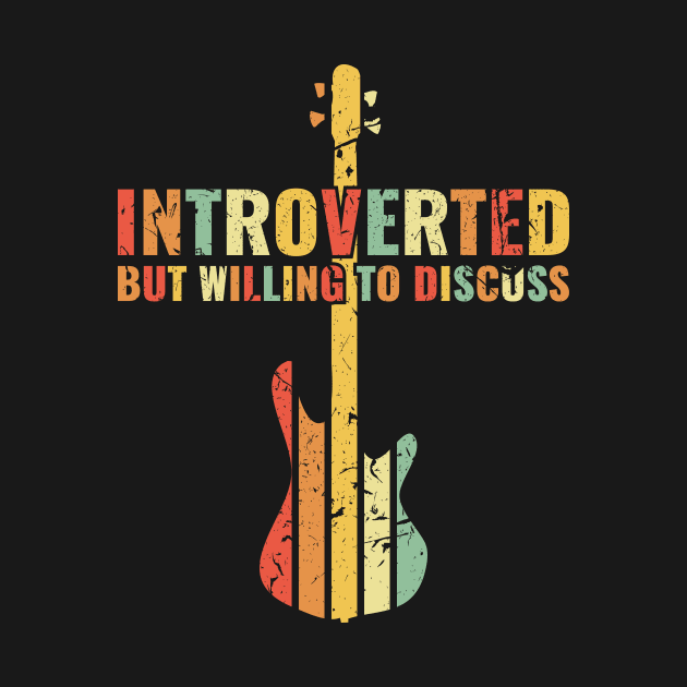 INTROVERTED BUT WILLING DISCUSS bass guitar by star trek fanart and more