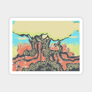 Mystical Tree Magnet