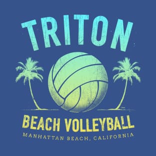 Triton Beach Volleyball (Gradient) T-Shirt