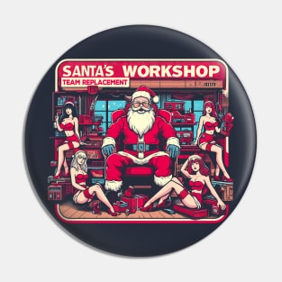 Santa's Workshop Team Replacement Pin