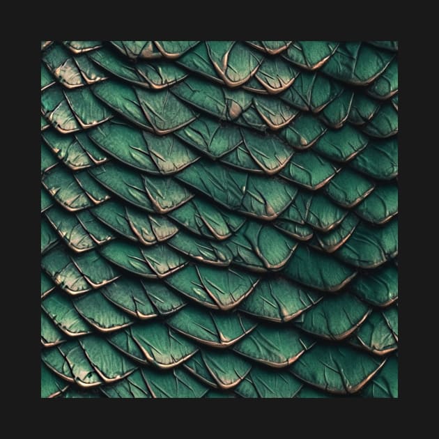 Green Dragon Scales by RockyBadlands