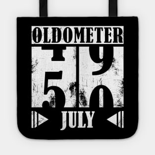 Oldometer 50th Birthday - July Tote