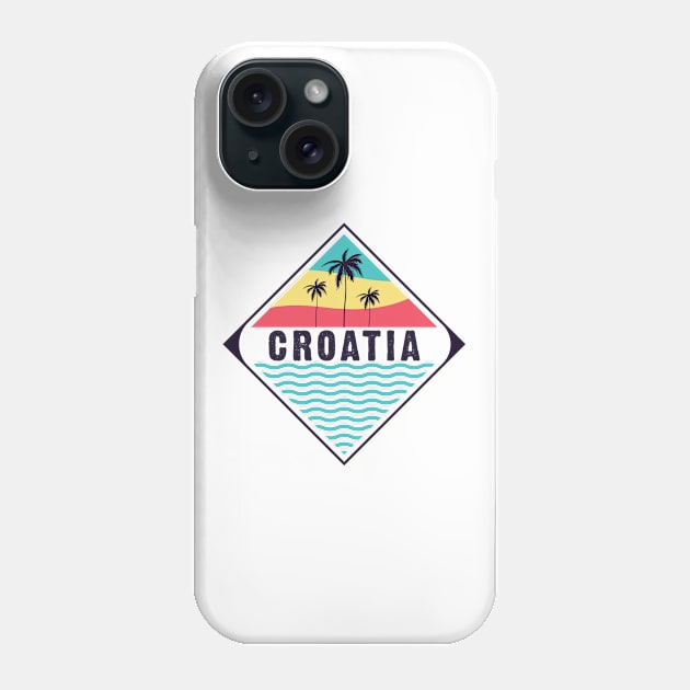 Croatia vibes Phone Case by SerenityByAlex