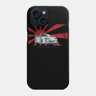 Supra 2JZ Turbo JDM Tuning Car Rising Sun "Legends never die" Phone Case