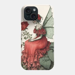 Rose Fairy Vintage Watercolor Phone Case