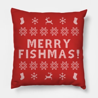 Merry Fishmas! Pillow