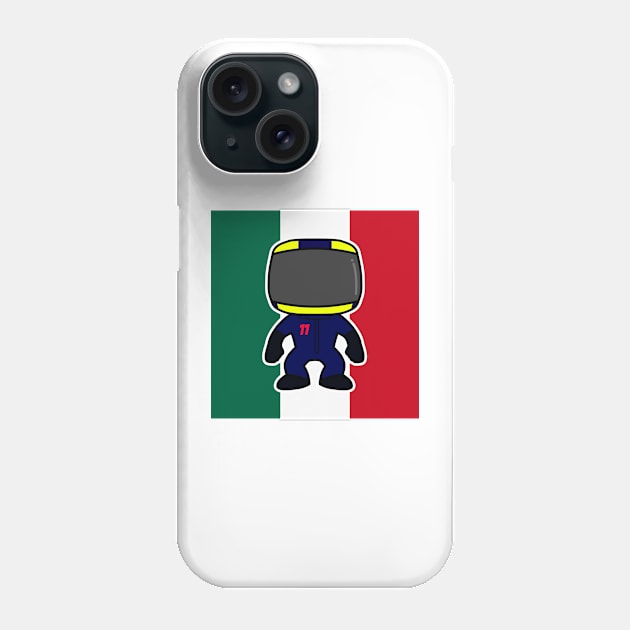 Sergio Perez Custom Bobblehead - Flag Edition 2021 Season Phone Case by GreazyL