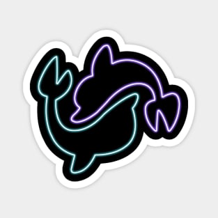 Neon Cutie Mark - Sea Swirl Magnet