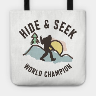 Hide and Seek World Champion Tote