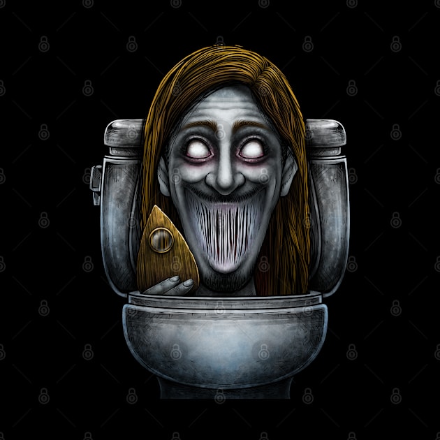 Horror toilet Monster #23 by Winya