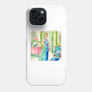 House of a Blue Swan Phone Case