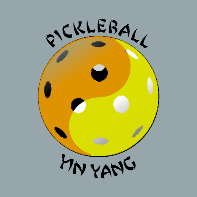 Pickleball Yin-Yang by numpdog