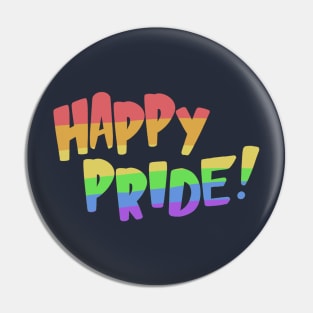 Happy Pride Pin