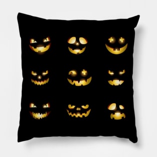 Pumpkin Smiley Pillow