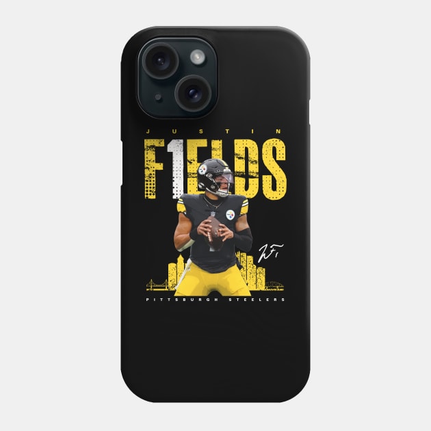 Justin Fields Steelers Phone Case by Juantamad