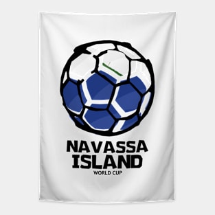 Navassa Island Football Country Flag Tapestry