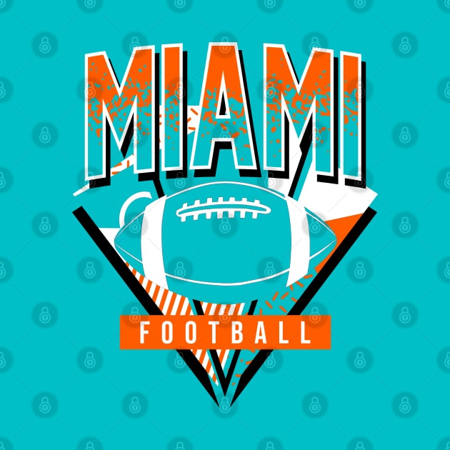 Miami Football Retro Gameday by funandgames