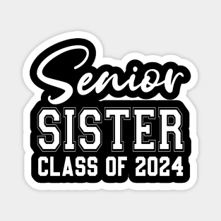 Senior sister Class Of 2024 Graduation Of High Middle School Magnet