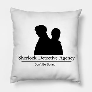 Sherlock Detective Agency Pillow