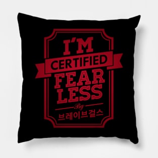 Certified BRAVE GIRLS Fearless Pillow