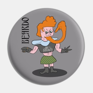 Beardo Falda Pin