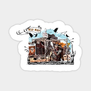 Wild West II Magnet